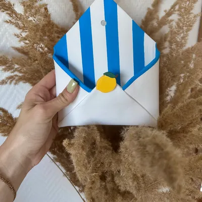 Enveloppe décorative mural en argile citron 